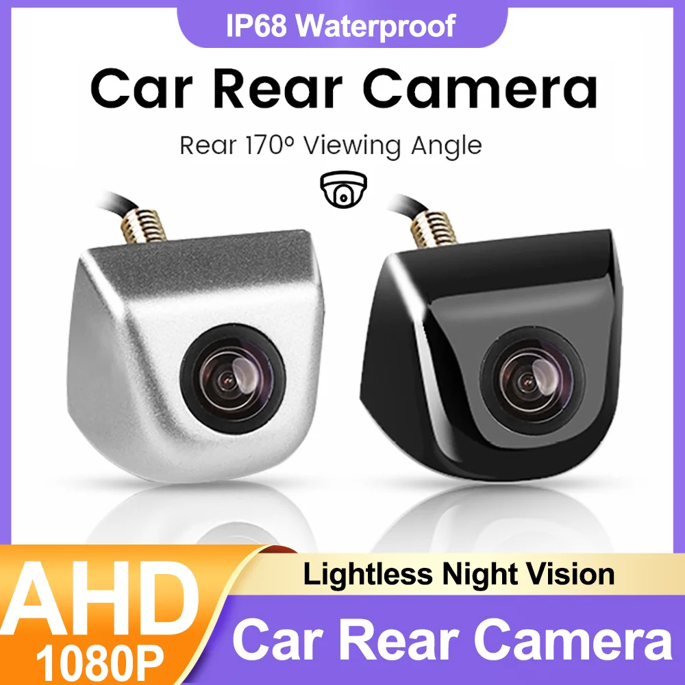 For AHD 1080P Car Rear View Camera 170° Visual Angle Car Reverse Camera IP68 Waterproof Night Vision Auto Parts Car Accessories