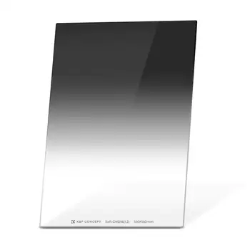 K & F Concept 스퀘어 소프트 GND16 필터, 멀티 코팅 NANO-X 시리즈, 소프트 4 f-stop 눈금, 중성 밀도 필터, 100x150x2mm