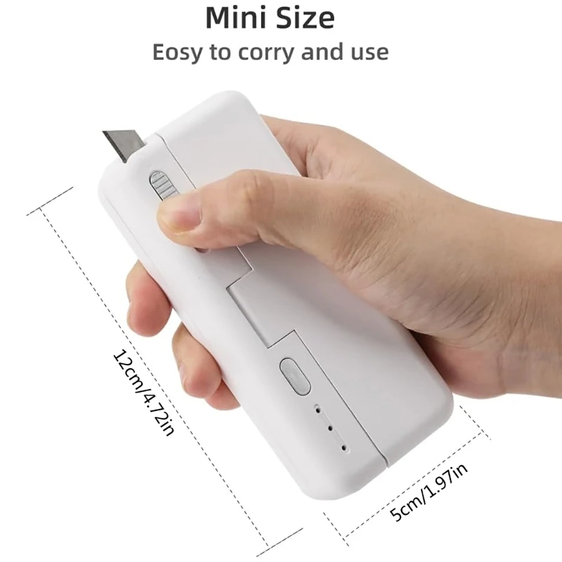 Dispositivo selagem saco eficiente, aferidor alimentos cozinha, máquina automática selagem a vácuo, material abs