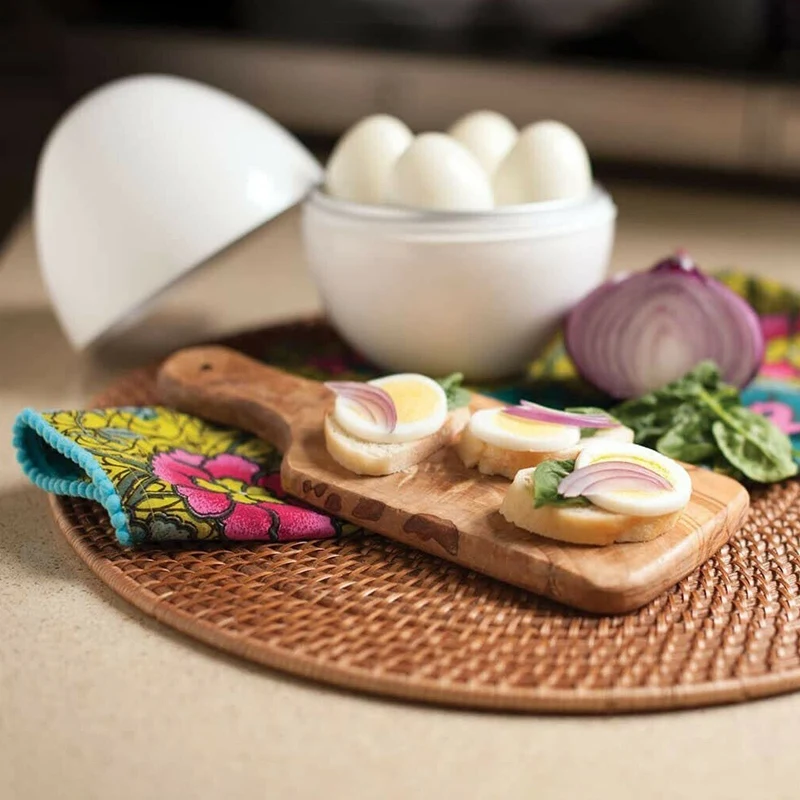 Egg Pod - Caldeira de ovos para micro-ondas Fogão a vapor para ovos cozinhe perfeitamente ovos e separa a casca
