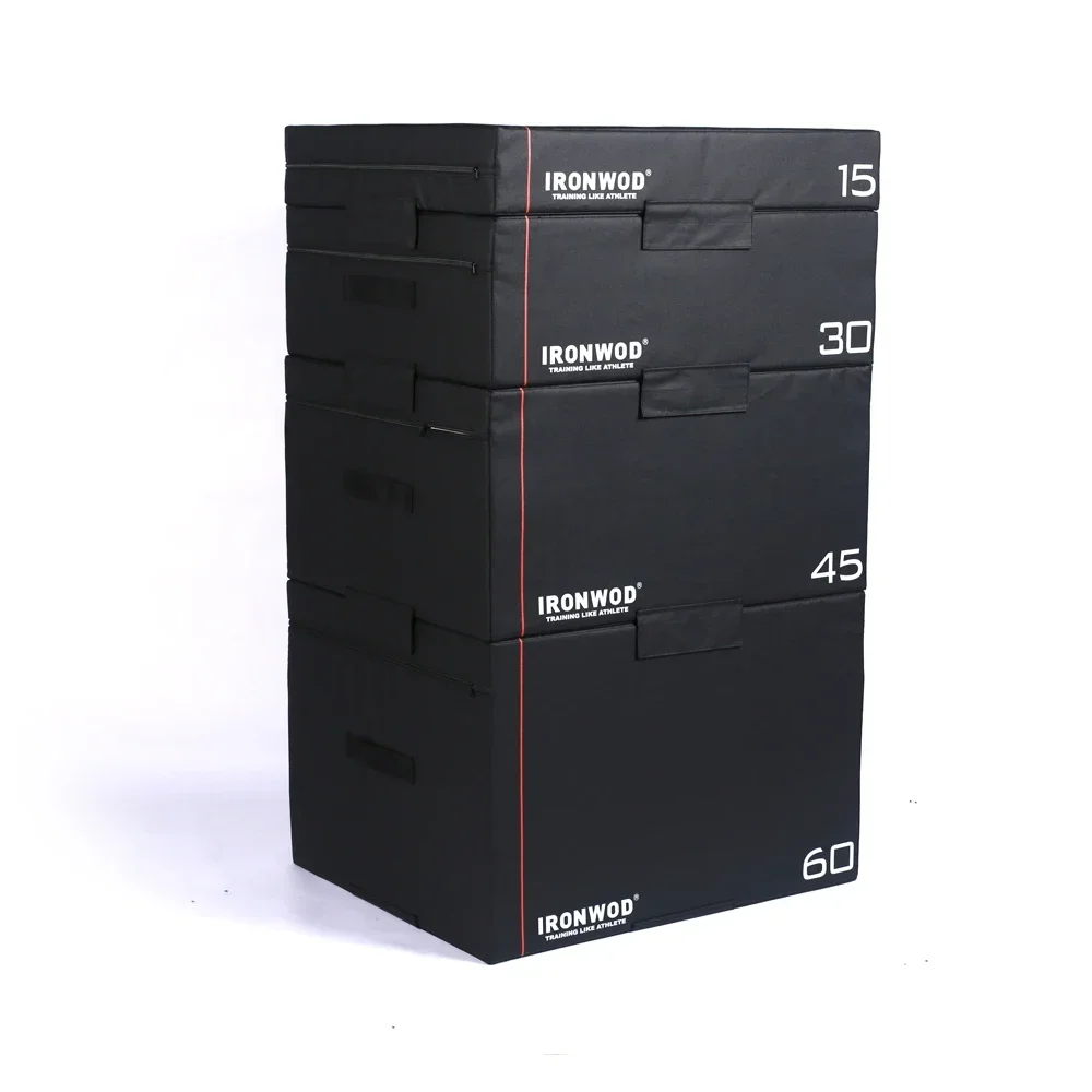 Newly Upgraded 4 In 1 Gym Fitness Strength Jump Training High Density Gymnastics Vault Soft Plyo Box