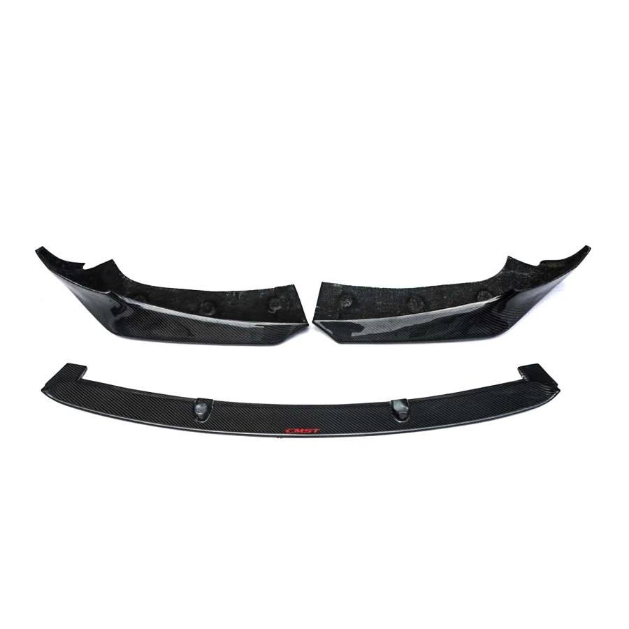 Hot Selling Carbon Fiber Front Bumper Lip Auto Parts 2019-2023 For Tesla Model 3 Upgrade Car Accessories Front lip