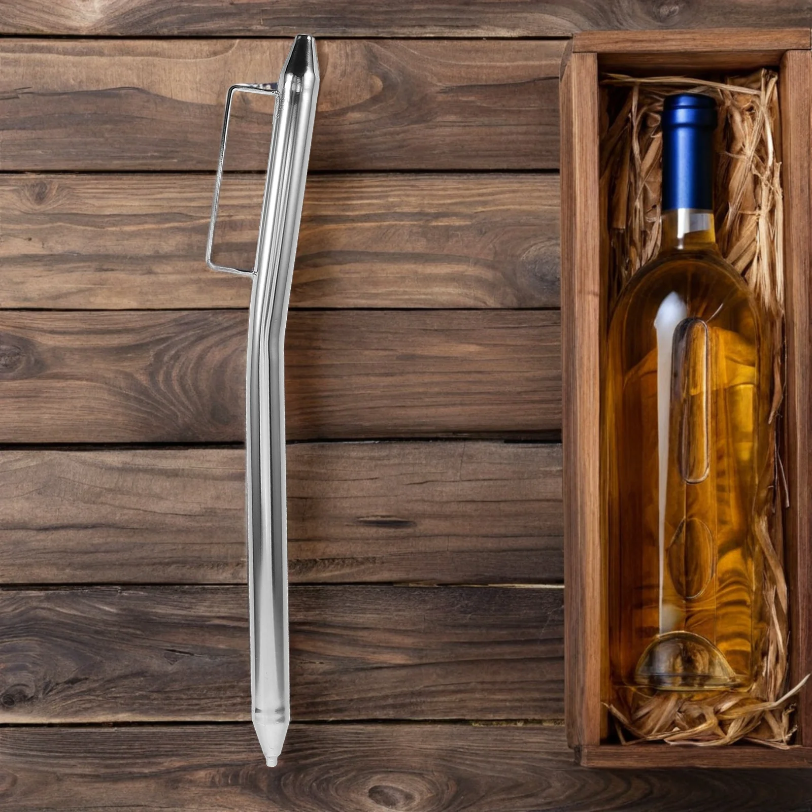 

Насос для винной бочки из нержавеющей стали, инструмент для точного извлечения дубовых бочек, компактный компактный насос для домашнего дозатора вина