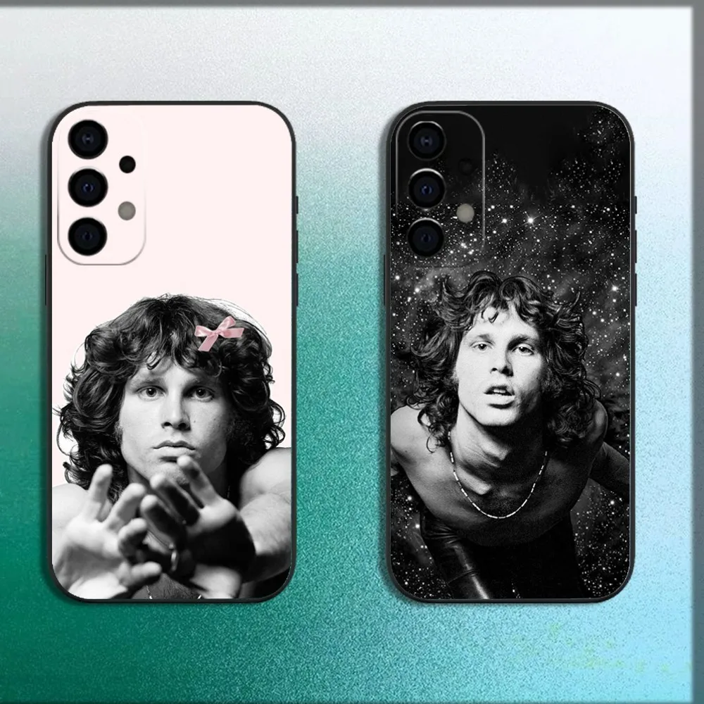 

Singer J-Jim M-Morrison Phone Case For Samsung Galaxy A13,A21s,A22,A31,A32,A52,A53,A71,A80,A91 Soft Black Cover