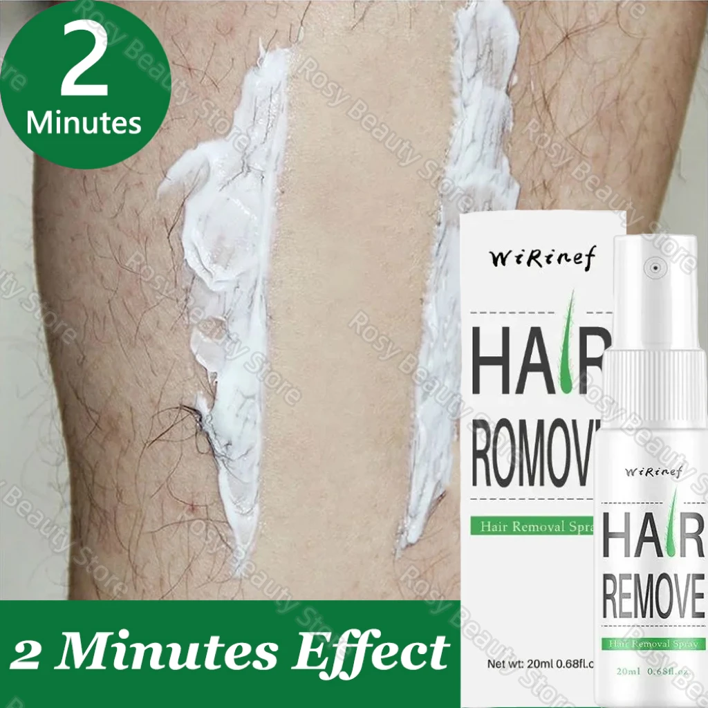 Fast Hair Removal Spray Painless Hair Growth Inhibitor Remove Armpit Leg Arm Permanent Depilatory for Men Women Repair Body Care