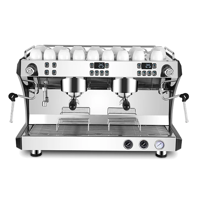 Hot Selling- Professional  Espresso Coffee Machine for Commercial Use with Two Group CRM3120C