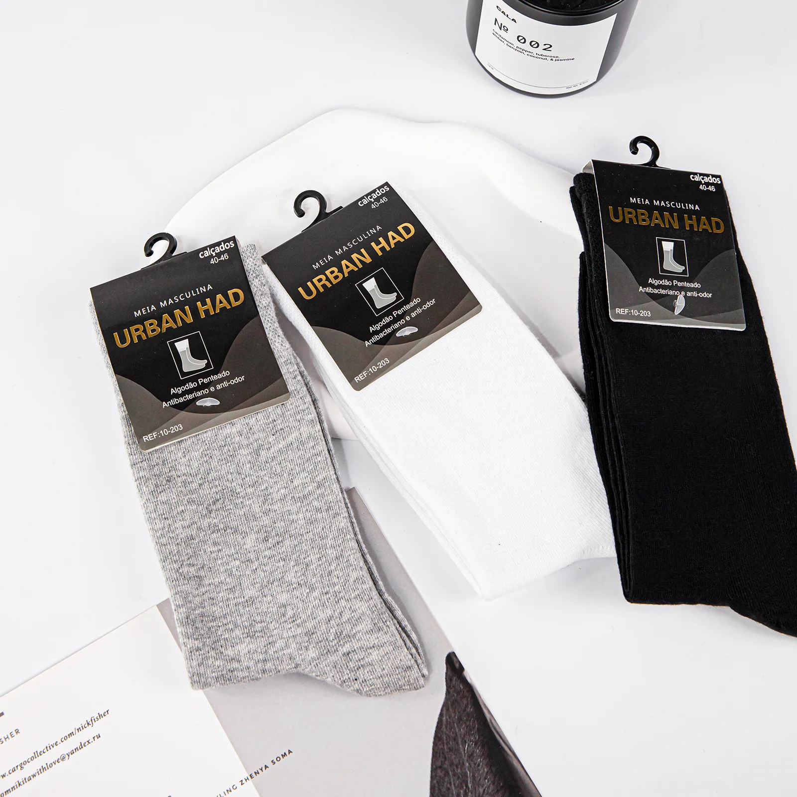 جوارب الوقاية من رائحة القطن الخالص ، طويلة الكنو ، رائحة نقية ، امتصاص العرق ، تنفس ، تنفس ، الكبار ، كيت 6 ، الشحن المجاني