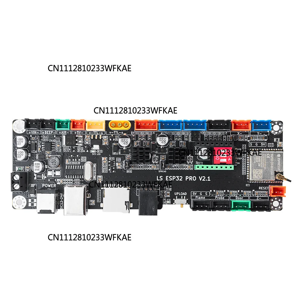 Compatible with CNC laser engraving machine accessories, GRBL controller, supports WIFI and Bluetooth, screen upgrade DLC32 view 5