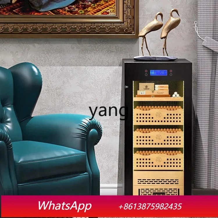 

Lcx constant temperature and humidity household mini red wine refrigerated small professional moisturizing box