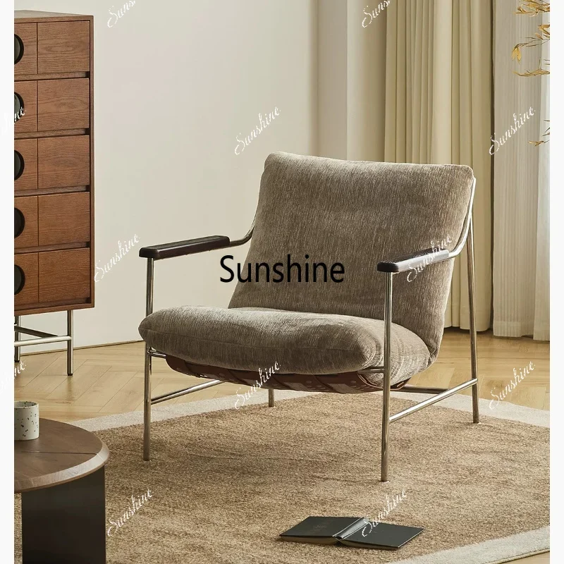 Living room antique sofa chair light luxury removable and washable soft bag single leisure reclinerTJ
