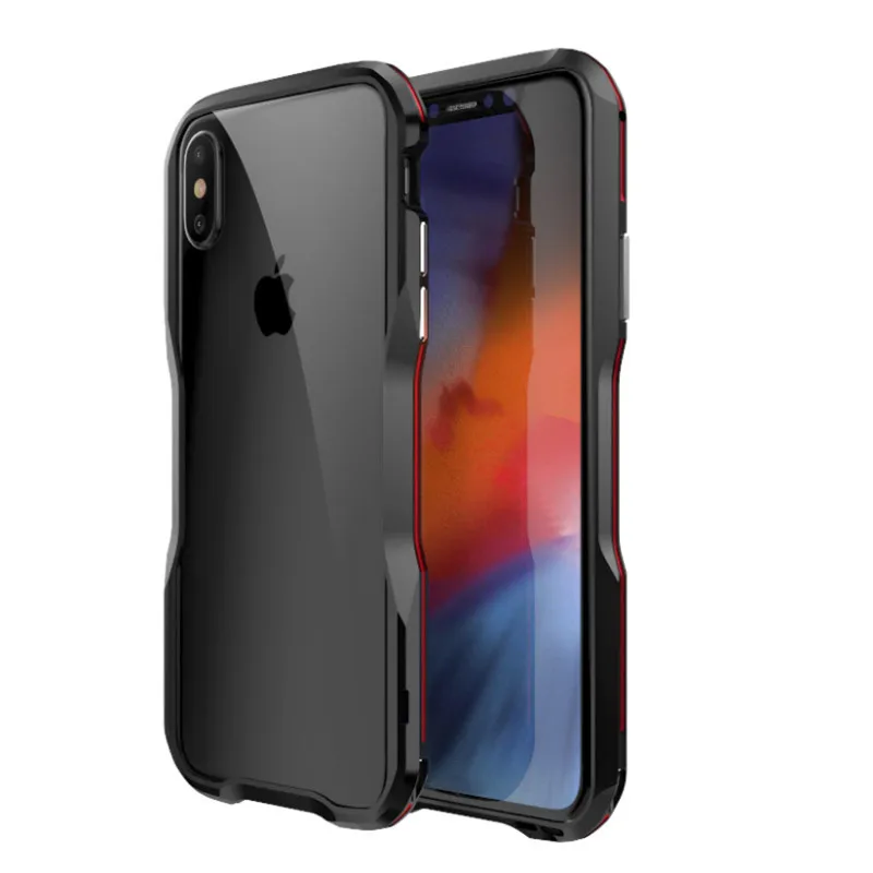 

Металлический бампер для телефона Iphone 12 11 Pro Xs Max, чехол с алюминиевой рамкой, жесткий защитный чехол для Iphone 7 Plus S 2020, чехол-бампер