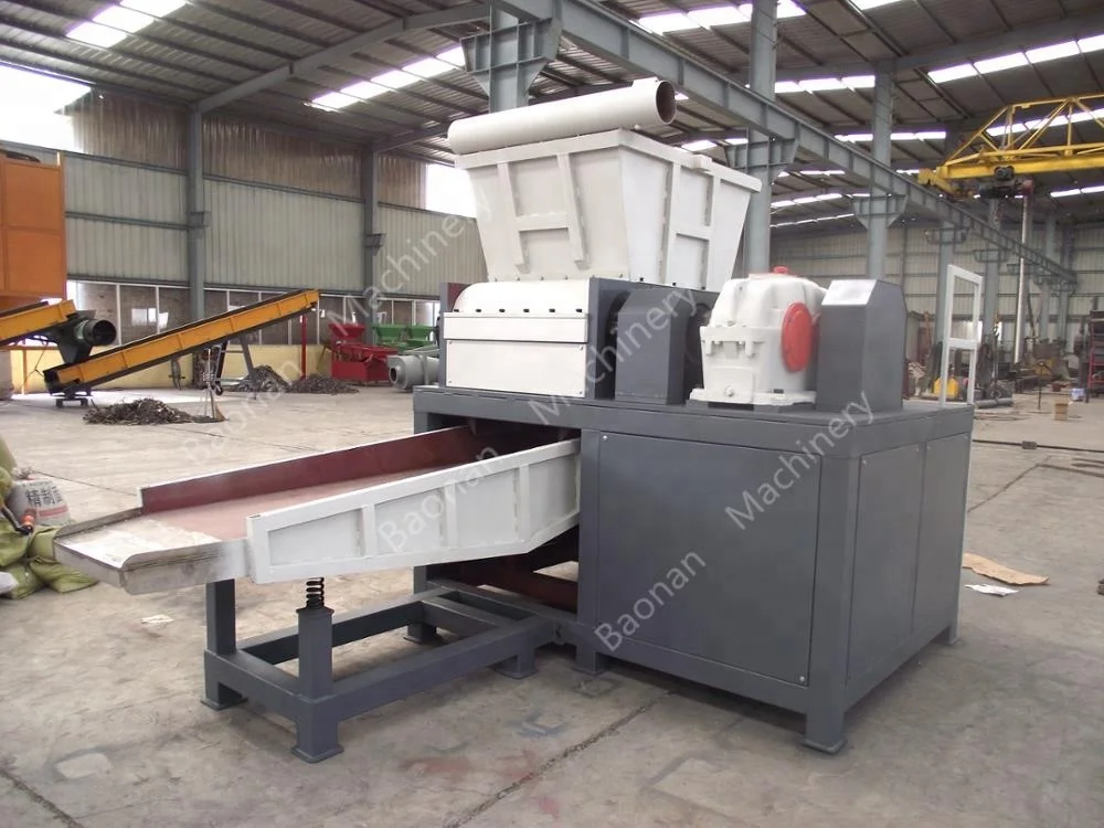 Trituradora multifuncional de un solo eje