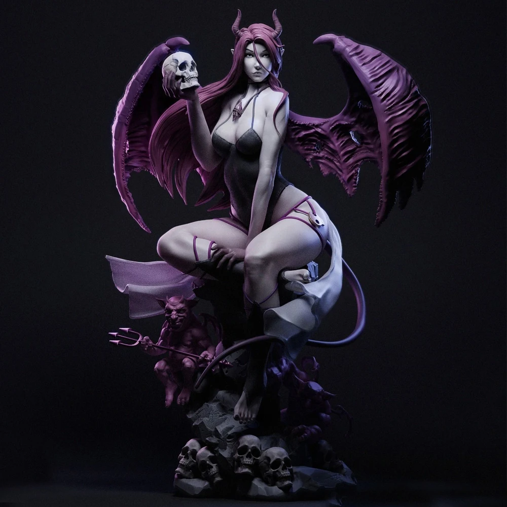 Succubus Figure 1:18 Miniature Resin Model Kit Unpainted Plastic Model Kit A701