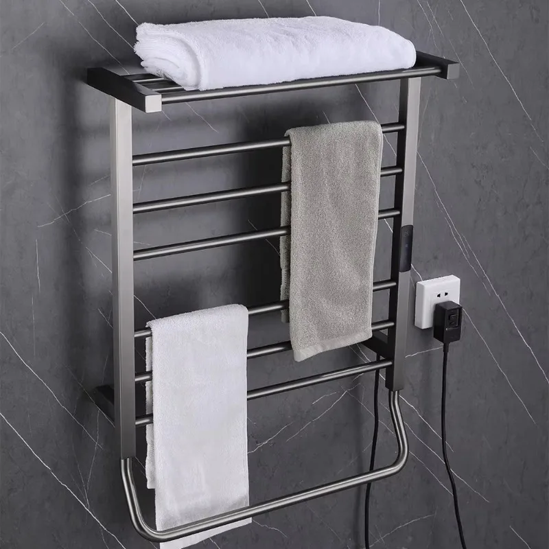 Индивидуальная электрическая домашняя вешалка для полотенец от производителя, вешалка для полотенец с подогревом, вертикальная для ванных комнат