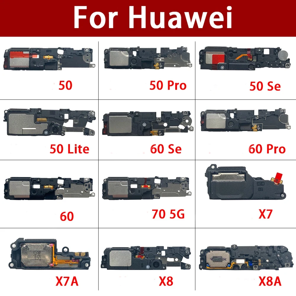 NEW Buzzer Ringer Loud Speaker Loudspeaker Flex Cable Ribbon For Huawei Honor X9 X7 X7A X8 4G X8A 50 Lite SE 60 Pro 70 5G 60se