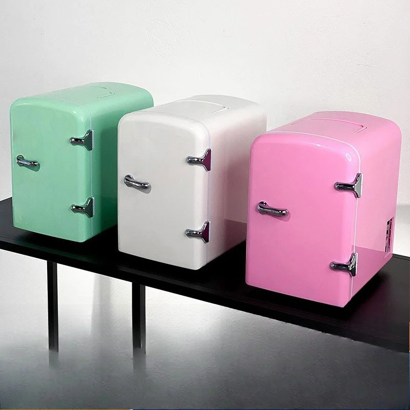 

Small refrigerator student dormitory cosmetics breast milk refrigerator 4L mini car refrigerator