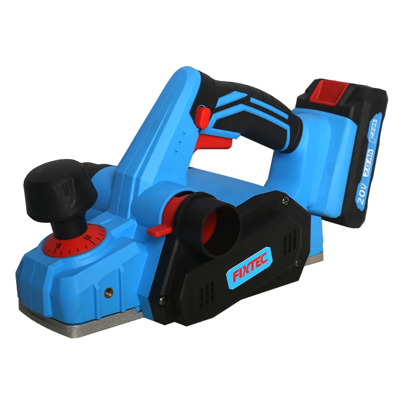 500W Electric Hand Planer 82mm Width 0-1mm Cutting Depth Portable Woodworking Surface Planing Tool