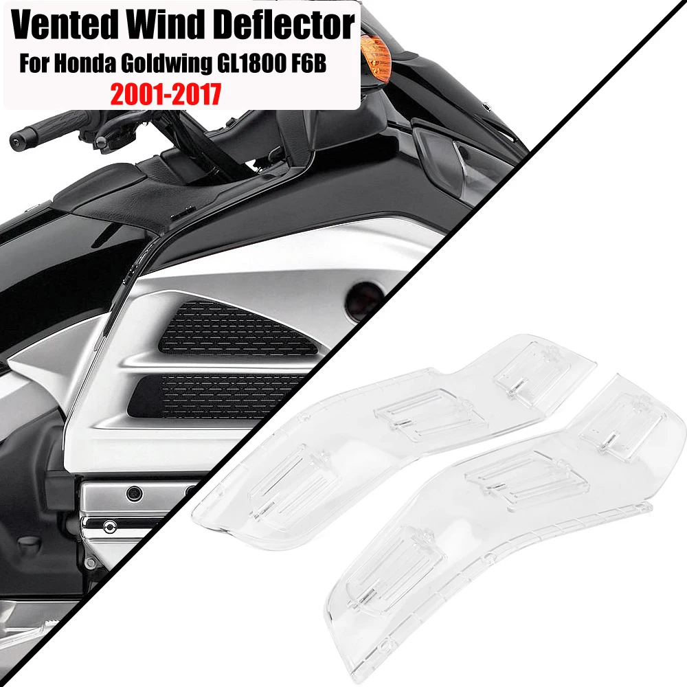 

Motorcycle Lower Wind Deflector Side Air Deflectors Improve Airflow For Honda GOLDWING GL 1800 GL1800 F6B 2001-2017 2016 2015