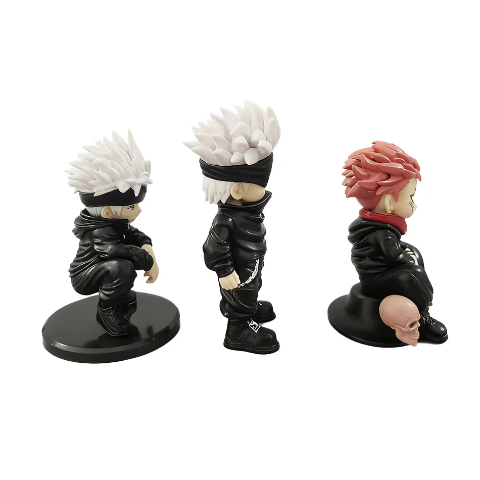 Jujutsu Kaisen Anime Figur 3er Stil Satoru Gojo Actionfigur Herr des Fluches Sukuna Figur Sammlung Modell Puppe Spielzeug Geschenk