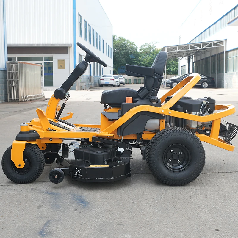 360 ° بدوره ركوب جزازة العشب 26 HP بالطاقة البنزين صفر بدوره حديقة ركوب العشب قطع جزازة العشب التخصيص #6