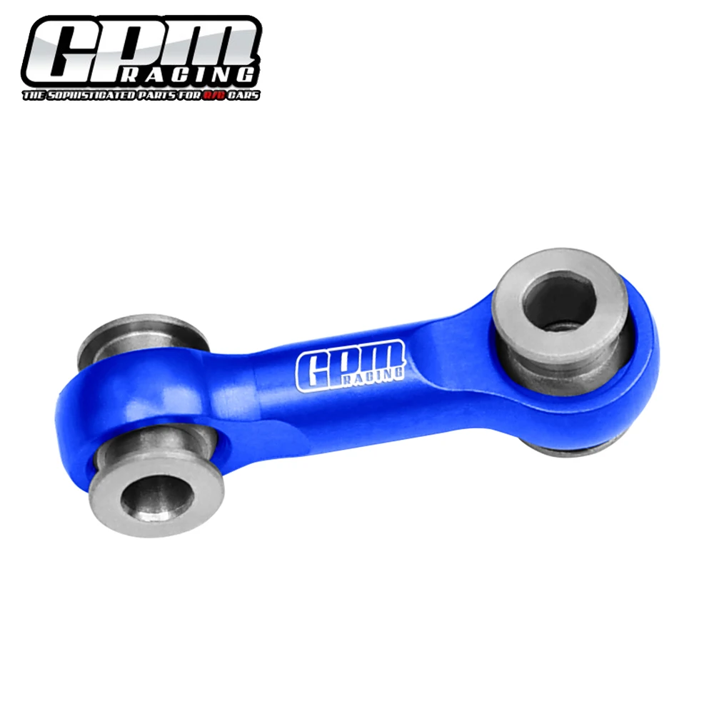 GPM for TRAXXAS Mini Maxx Monster Truck 107154-1 RC Cars Upgrade Parts Metal 7075 Alloy Steering Drag Link Tie Rod 10743