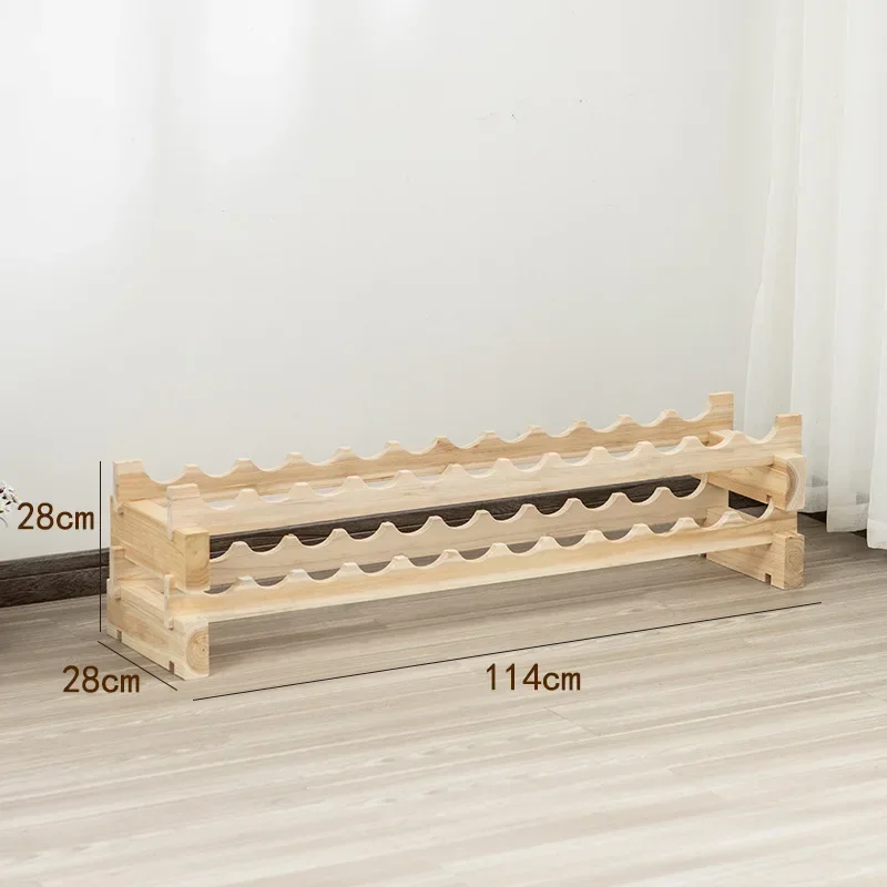 New model Solid wood wine rack cuisine estanterías botellero support bouteille de vin porta vinos decorativos garrafeira de