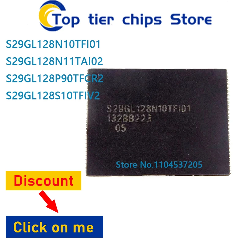 

1 шт./лот S29GL128N10TFI01 S29GL128N11TAI02 29GL128N10TFI01 29GL128N11TAI02 S29GL128P90TFCR2 S29GL128S10TFIV2 TSOP 100% НОВЫЙ