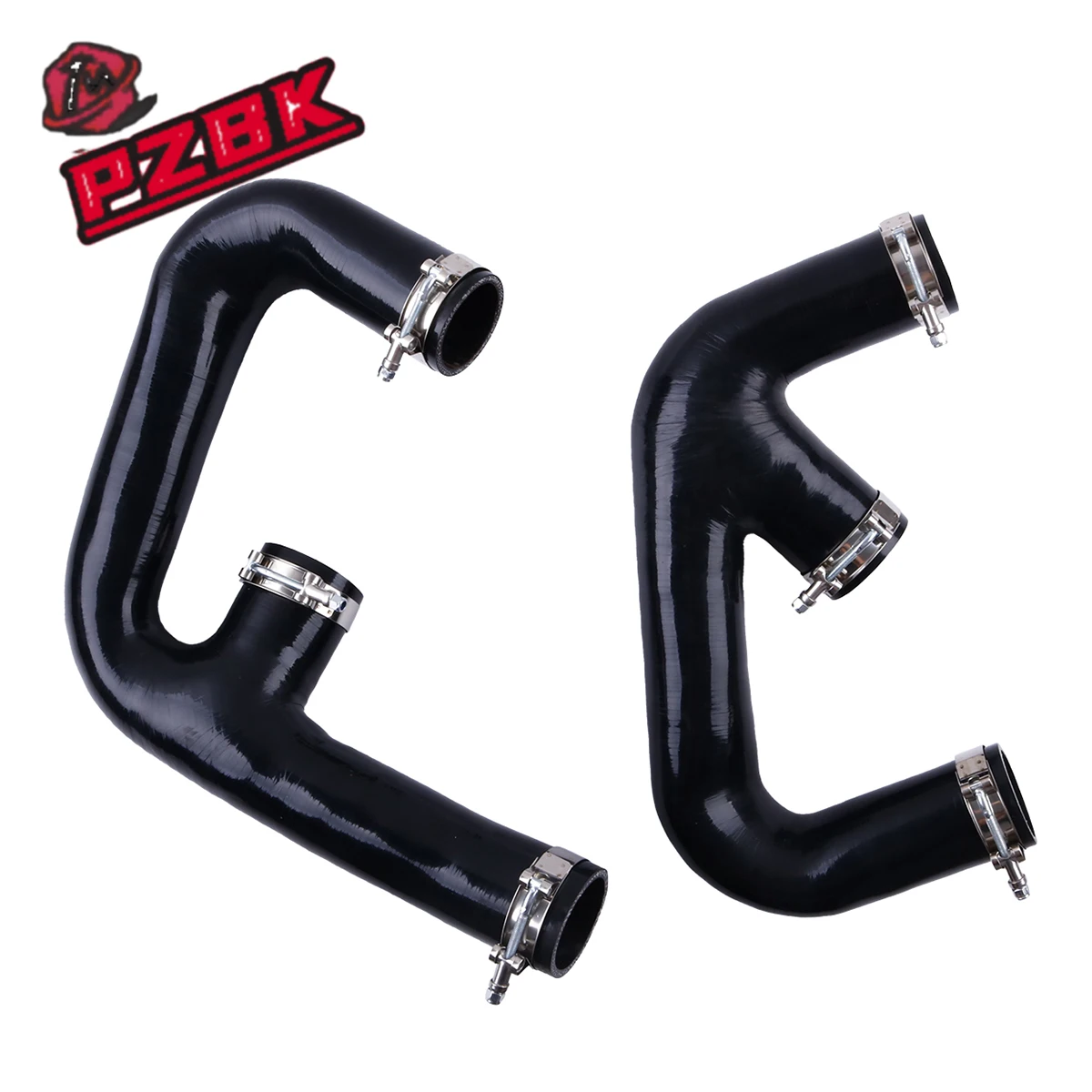 

2PCS For VW Golf R GTI MK7 2.0T 2015+ Upgrade Silicone Intercooler Intake Turbo Hose Kit