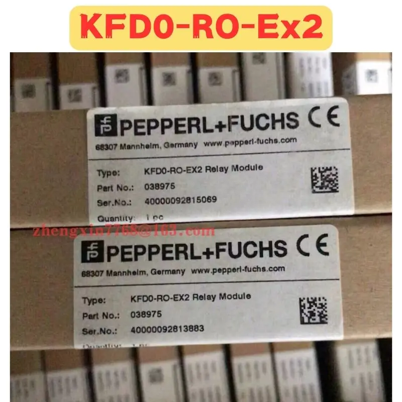 Brand New Original KFD0-RO-Ex2 KFD0 RO Ex2 Relay Module