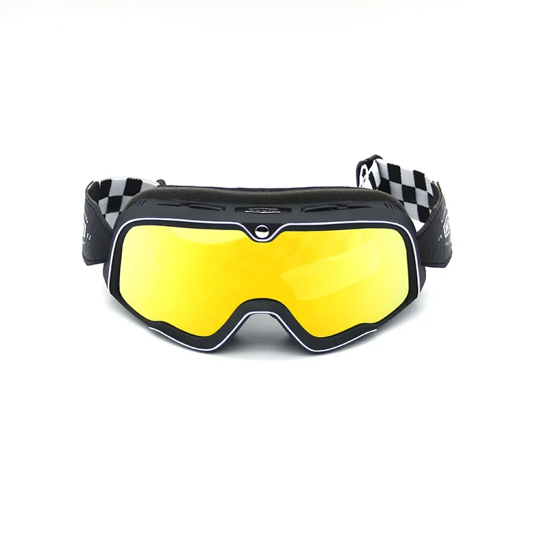 Wholesale quality motorcycle retro helmet goggles P122 outdoor riding sports equipment goggles