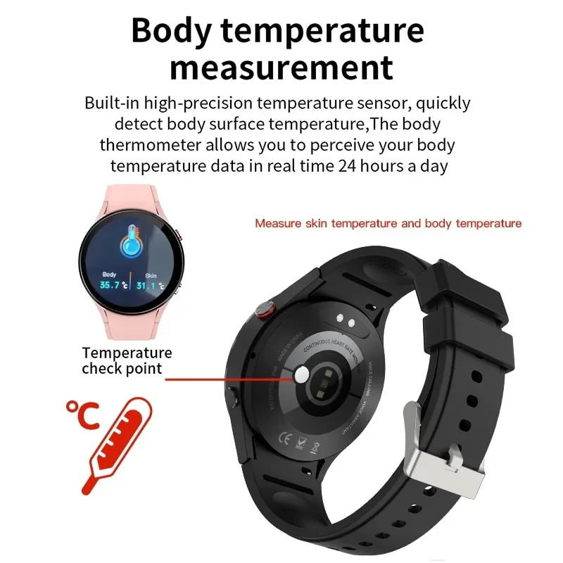 New 2023  Smart Watches Men IPS Display Custom Dial Voice Calling Health Monitor 70+ Sports Modes Waterproof Smartwatch