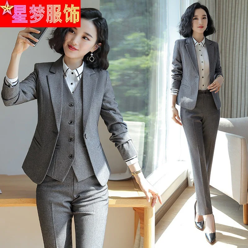 

8928 Business Suit Women's Autumn Suit Coat Business Formal Wear Fashion Temperament White-Collar Worker Manager Work Clothes Wo