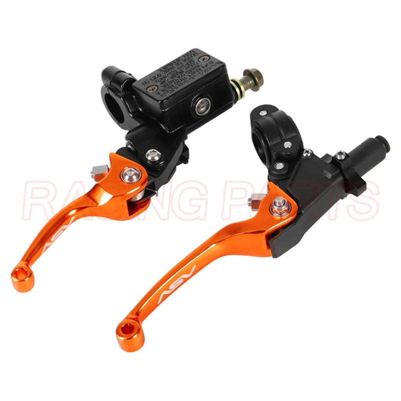 Universal Motocross Pit Dirt Bike CNC Aluminium ASV Brake Clutch Levers Handle For Honda Triumph Yamaha Suzuki Benelli Ducati