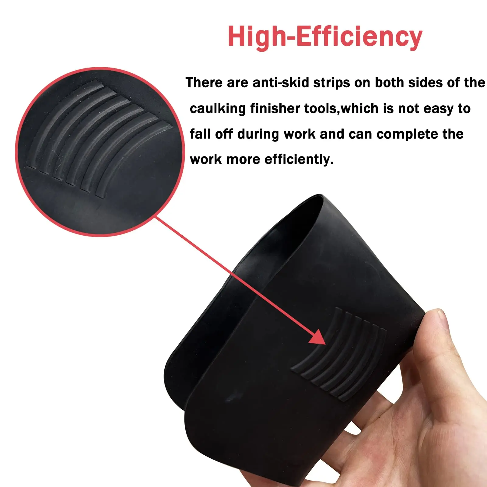 1pcs Caulking Finisher Sealant Smooth Scraper Tile Grout Caulk Finisher Grout Kit Hand Tool Polyurethane Caulking Accessories