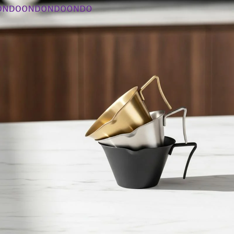 1Pcs 100ML Coffee Cup 304 Stainless Steel Measuring Cup With Handle Precision Scale For Espresso Milk Latte Art Baristas Tool