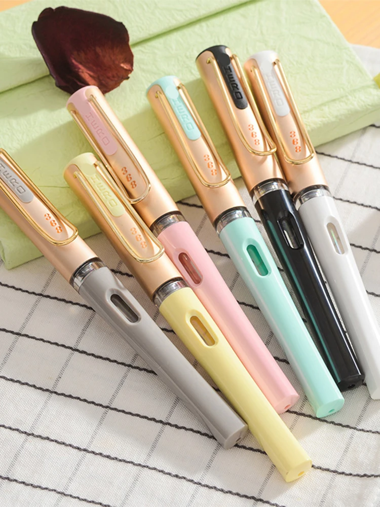 

Перьевая ручка Hero 368 Mermaid Iridium Gold, модная перьевая ручка для мужчин и женщин начальной школы, пишущая практика