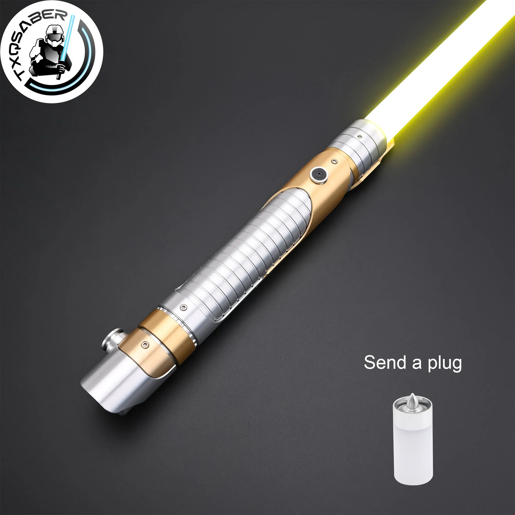 

TXQSABER Lightsaber Skeleton Crew SE SDRGB Pixel Lasersword Smooth Swing FOC Blaster Metal Hilt Heavy Dueling Lightsword Toys