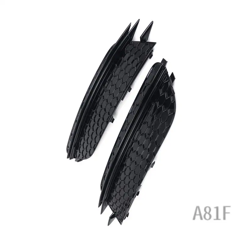 

Car Front Bumper Fog Light Grill Cover For A6 C7 A7 2012-2015 Fog Light Bezel 4G0807681 4G0807682