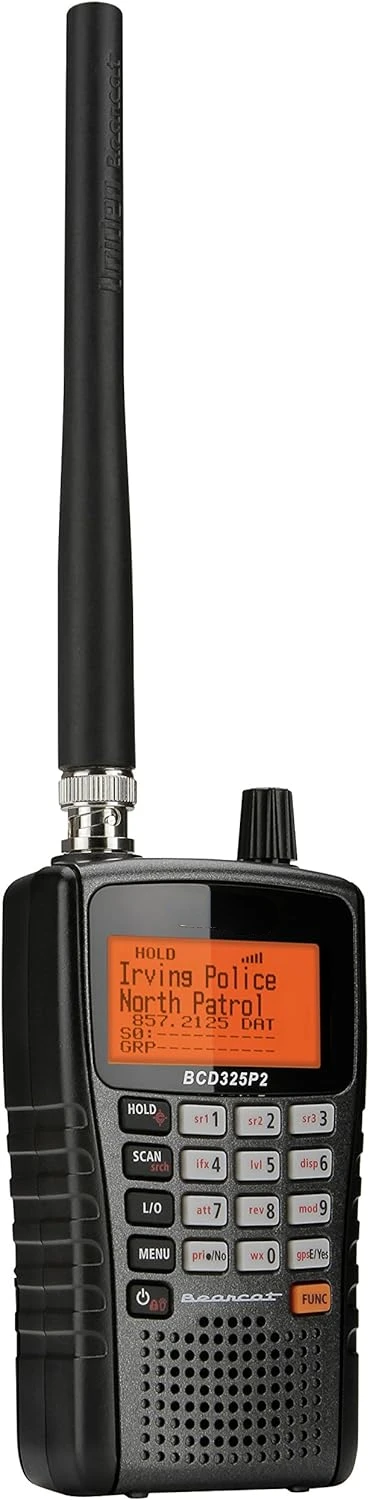 Handheld Scanner. 25,000 Dynamically Allocated Channels. Close Call RF Capture Technology