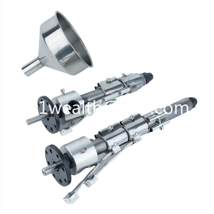 Small Extruder Mini Plastic Injection Molding Machine Rubber Compound Powder 3D Printing Filament Small Single Screw Extruder