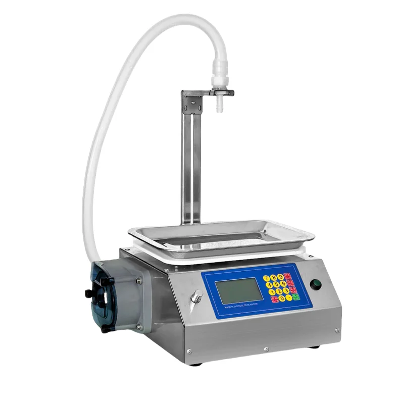 

New Semi - Automatic CSY - 7500 Peristaltic Pump Commercial Bottle Water Liquid Filling Machine