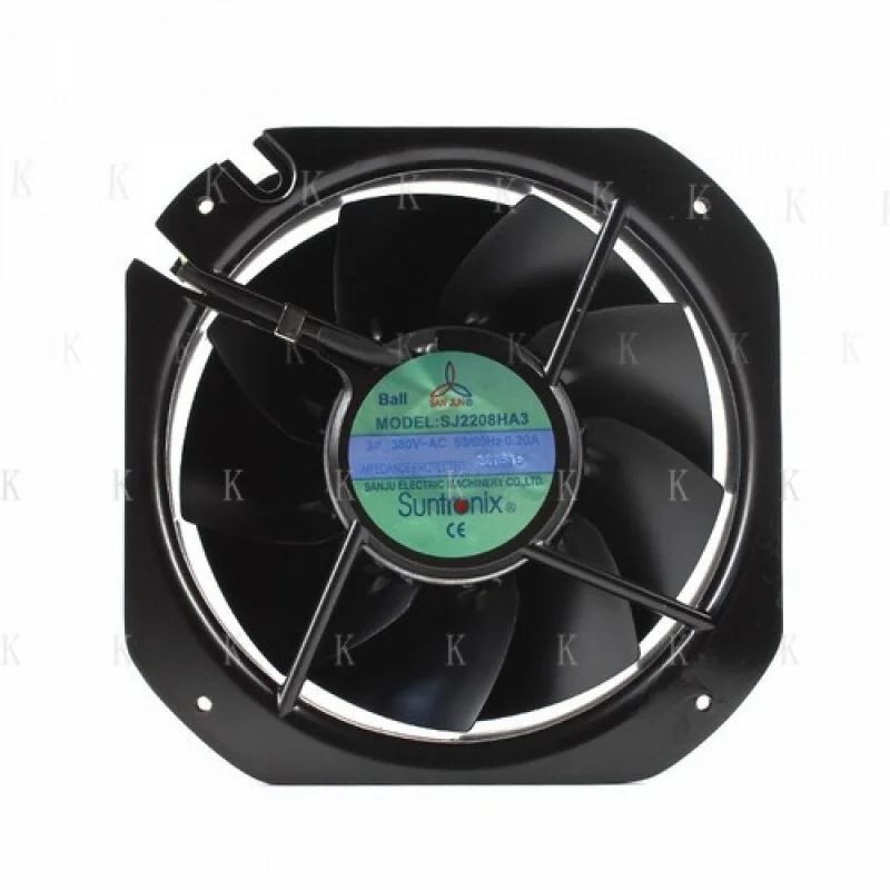C    FOR SANJUN SJ2208HA3 22580 380V  0.2A 3-wire control cabinet PDC cooling fan