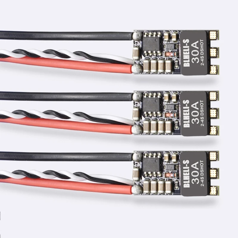 Brushless 20A/30A BLheli-S Spring Oneshot125 para drones corrida Quadcopter Controlador velocidade eletrônico sem