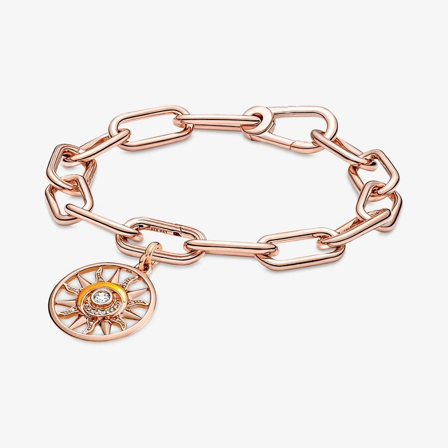 New Hot Fit Original Pandora Me series bracciale ME Charm ciondolo per le donne gioielli fai da te Gif minimalista