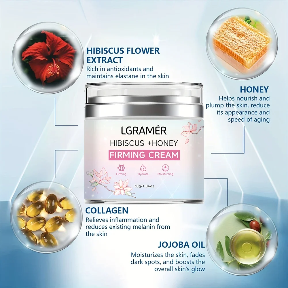 LGRAMER Firming Cream Maintains Skin Elasticity, Reduces Melanin, and Is A Natural Moisturizing Ingredient