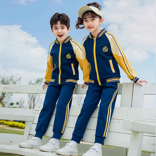 Ropa deportiva de primavera y otono para estudiantes de escuela uniforme escolar para estudiantes de primaria ropa escolar para deportes al aire libre AliExpress