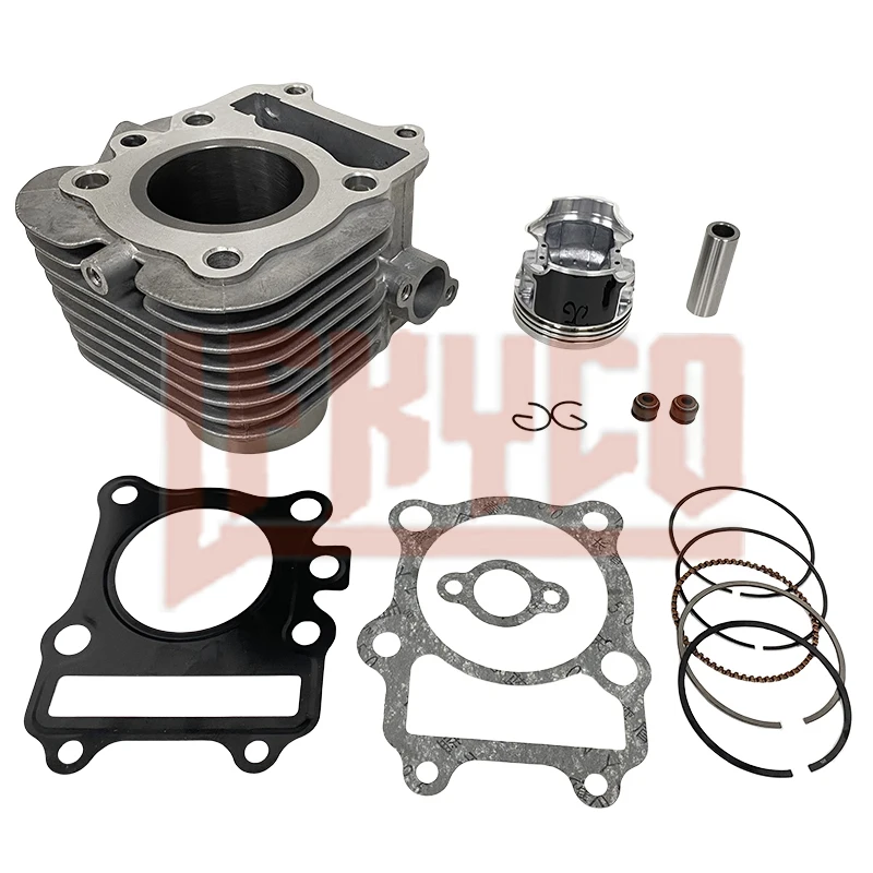 Motorcycle Cylinder 52mm Kit Motor for Suzuki Burgman125 AN125 EURO III VECSTAR 125 HS 125T 20E 4T 11210-20E31-0F0 Scooter Block