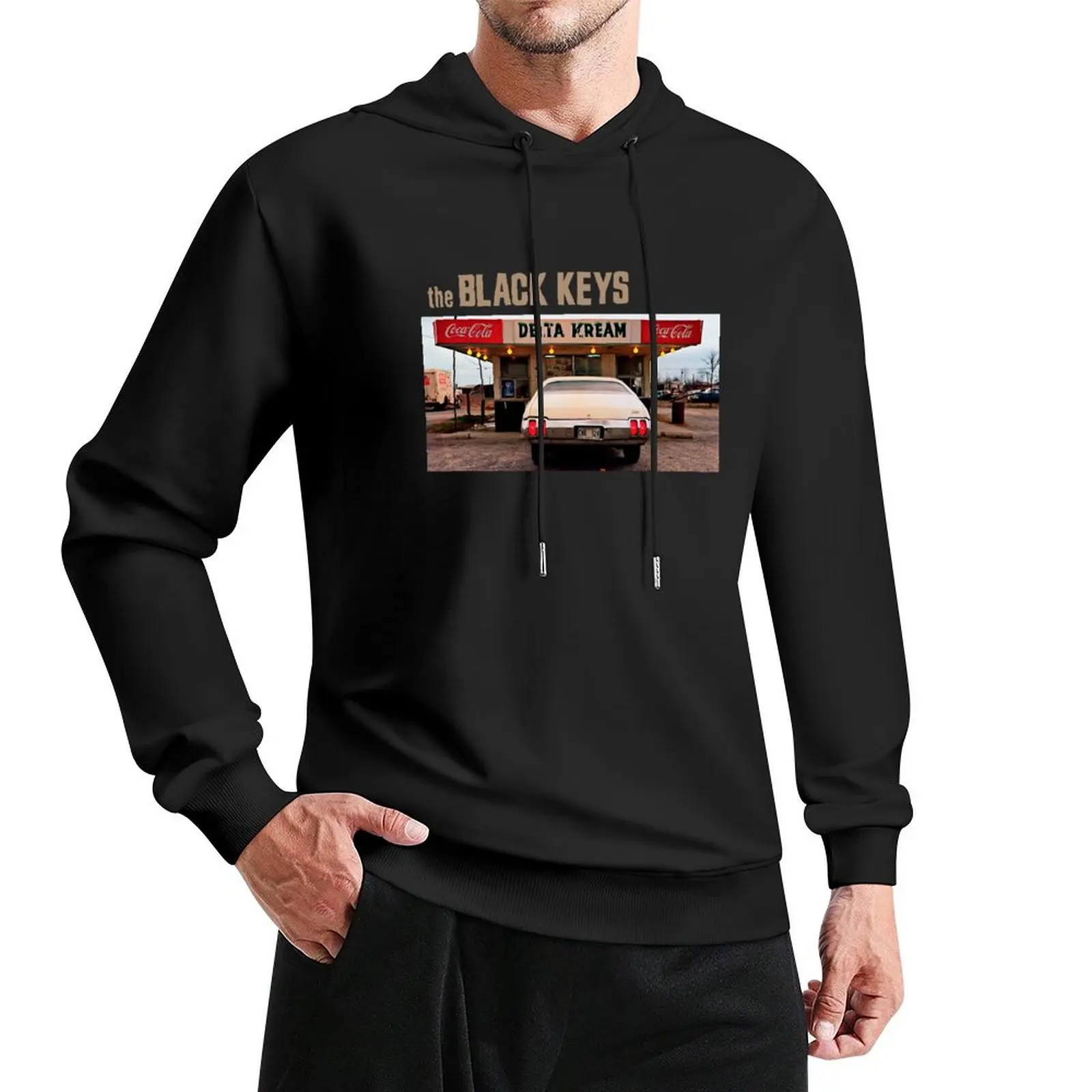 

black the delta kream 2021 masjuni Pullover Hoodie winter clothes anime clothes new hoodies and sweatshirts