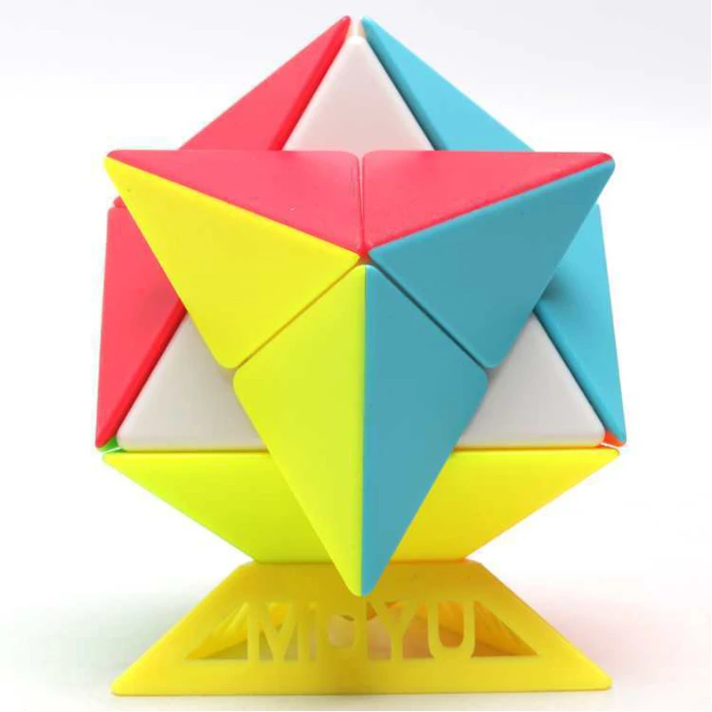 QIYI X Shaped Speed Cube 2x2x2 Brain Teasers for Adults Kids IQ Test Fun Challenge Educational Toys кубик рубика zauberwürfel