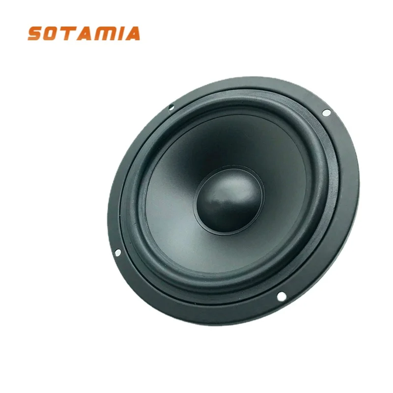 

SOTAMIA 1Pcs 5 Inch Midrange Woofer Speaker Driver 4 8 Ohm 60W Sound Speaker Home Theater Rubber Edge PP Basin Audio Loudspeaker